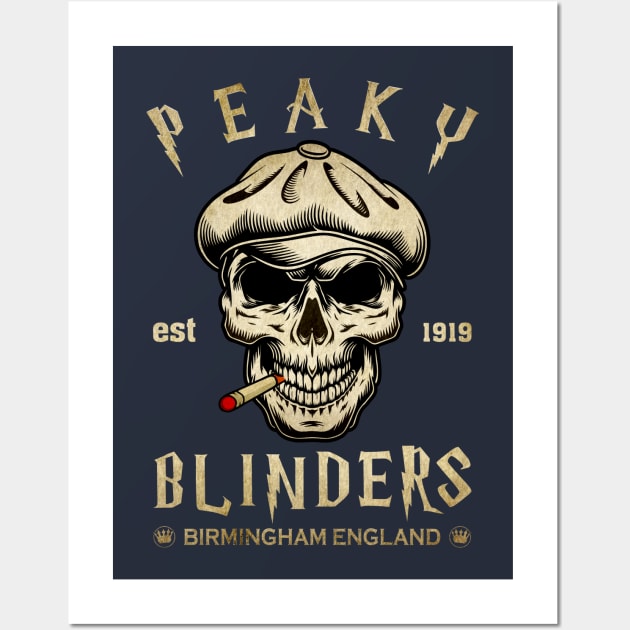 By Order of the Peaky Fucking Blinders Wall Art by SuperDj